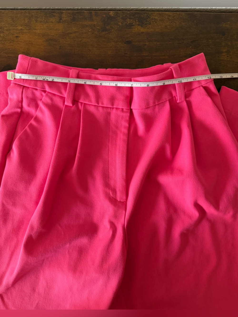 Favorite Daughter The Favorite Pant Pleat Pants in Pink Peacock Size 2 - Picture 5 of 8